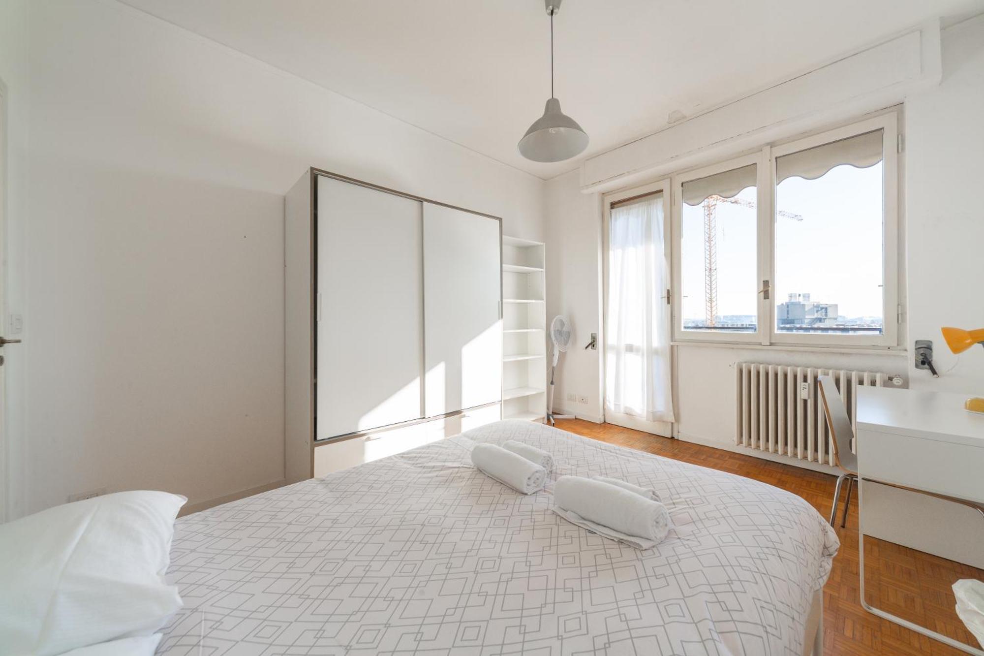 Attico 8vo Piano - Citta Studi - 8 Posti Letto * Milan
